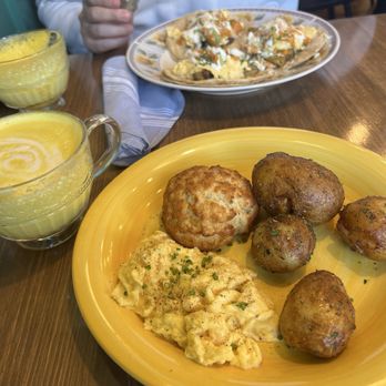 Hen Mother Cookhouse - 2 Egg Any Style Herb Smashed Yukon Potatoes - Breakfast & Brunch Near Me - Johns Creek, Georgia Hen Mother Cookhouse - 2 Egg Any Style Herb Smashed Yukon Potatoes - Breakfast & Brunch Near Me - Johns Creek, Georgia