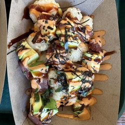 The Third Place Global Eatery - Ahi sushi tots