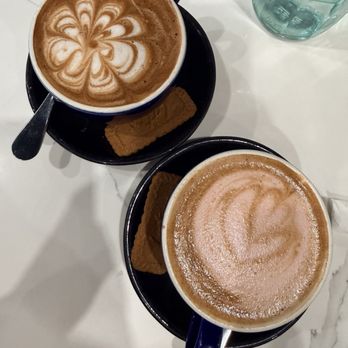 Gina's Kitchen +Catering - Strawberry chocolate latte and Oaxacan latte - Breakfast & Brunch Near Me - Rancho Cucamonga, California