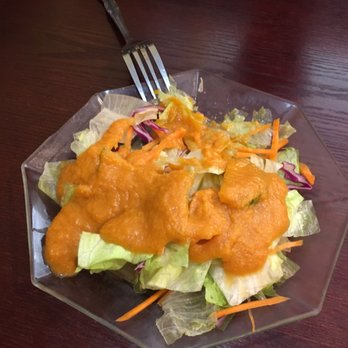 Asia Garden - Salad with sesame dressing at Asia Garden. - Japanese Near Me - Strongsville, Ohio