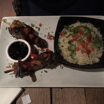 Café Petite - Over grilled salmon and burnt teriyaki sauce - French Near Me - Paris, 75