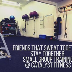 Catalyst Fitness - We offer Small Group Personal Training. With 8 people maximum, you will get more hands on attention from our outstanding staff.