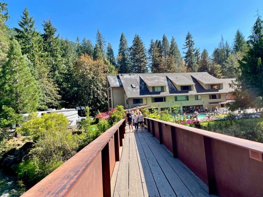 Belknap Hot Springs, Lodge and Gardens. by null