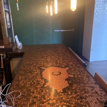 The Whining Pig - Downtown - Penny countertops - Wine Bars Near Me - Phoenix, Arizona