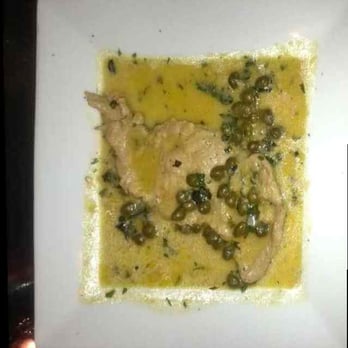 Italian Bistro - Veal picatta, looking more than a little like Italy herself :) - Italian Near Me - Roanoke, Texas