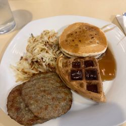 Reedsburg Family Restaurant - A plat from the buffet