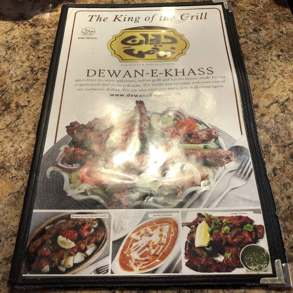 Dewan-E-Khass - Front of menu~ (August 2023) - Indian Near Me - Vancouver, British Columbia Dewan-E-Khass - Front of menu~ (August 2023) - Indian Near Me - Vancouver, British Columbia