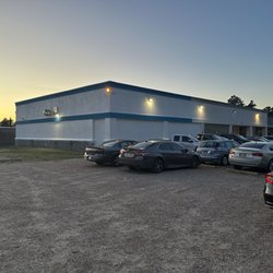 Sharpshooters - View of the building from the parking lot