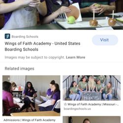 Wings of Faith Academy - staged photos: I'm on the far left~ overweight, pale, severe acne (2017)