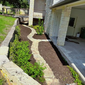 Verdant Property Care - Mulch Installation for a client in Lago Vista, TX! - Landscaping Near Me Verdant Property Care - Mulch Installation for a client in Lago Vista, TX! - Landscaping Near Me