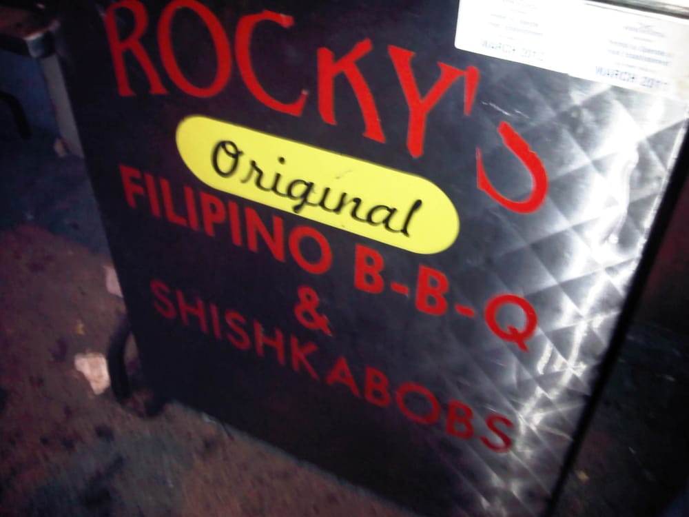 Rocky's Filipino BBQ Logo