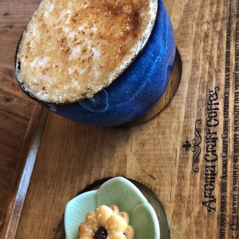 Aroma Craft Coffee - Crème Brûlée Latte - Coffee Roasteries Near Me - Walnut, California
