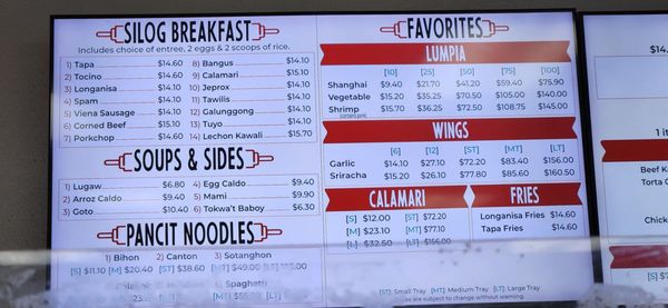 Menu photo 3 Trining's Bakery & Cafe San Diego, CA