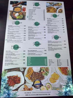 Menu photo 1 Delicias Colombianas - Hyde Park Hyde Park, MA