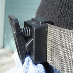 Central Coast Window Cleaners - the "Hip-Clip" is the fastest towel holding device in the world!