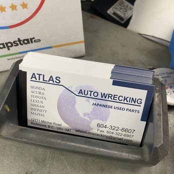 Atlas Auto Wrecking - Auto Parts & Supplies Near Me - Richmond, British Columbia