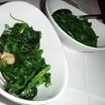 Jar - Steamed spinach and snow pea tendrils - New American Near Me - Los Angeles, California