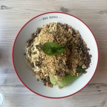 Big Bowl Noodle Restaurant - minced pork with sesame sauce noodles - Noodles Near Me - Helsingfors