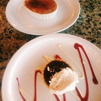 Margaux's Restaurant - creme brûlée and Nutella turtle tart - New American Near Me - Raleigh, North Carolina Margaux's Restaurant - creme brûlée and Nutella turtle tart - New American Near Me - Raleigh, North Carolina