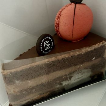 Paris Baguette - Ganache Cream Cake Piece - Bakeries Near Me - San Jose, California Paris Baguette - Ganache Cream Cake Piece - Bakeries Near Me - San Jose, California