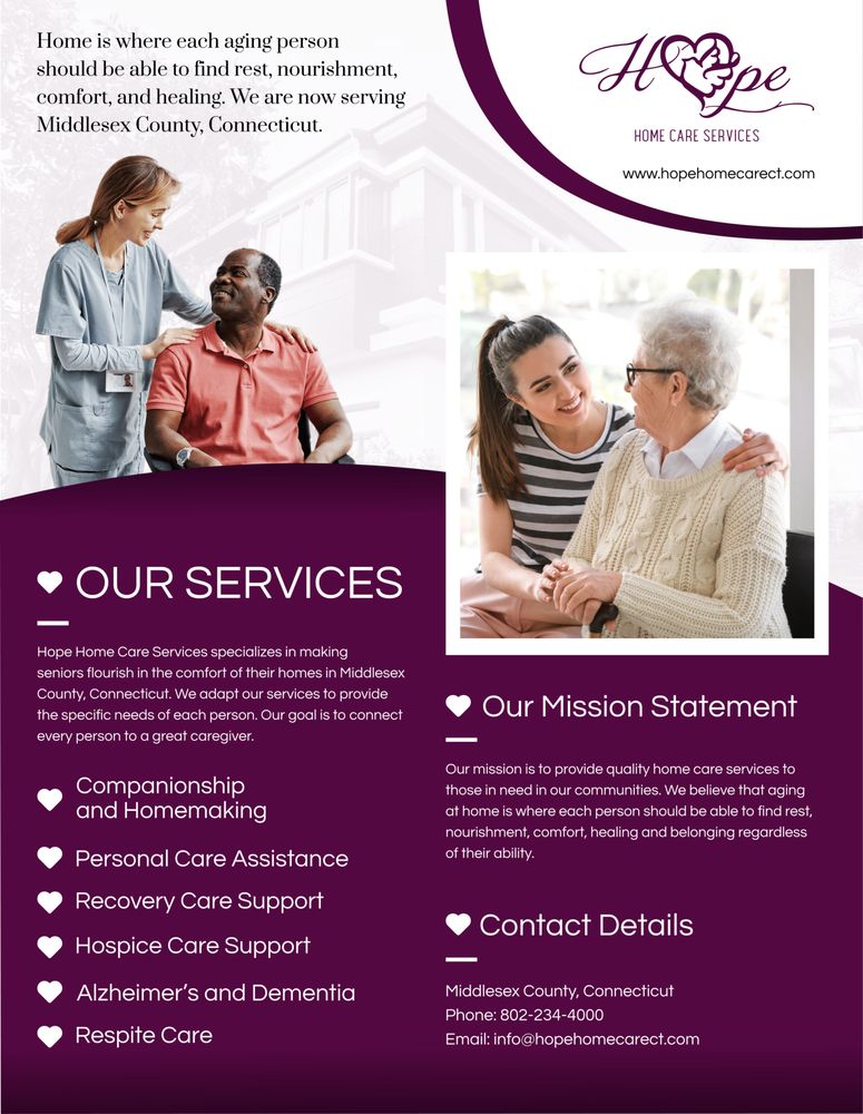 Hope Home Care Services - grief counselor in East Hampton, CT