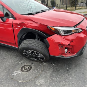 Reliance Auto Collision & Rental - Initial damages to my car. - Body Shops Near Me - Hayward, California