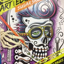 Walgreens - 8/3/17. Thursday afternoon. Elvis De Los Muertos coloring book!!
