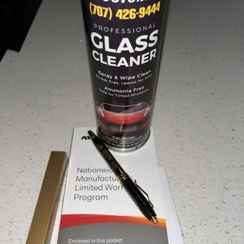 TJ's Custom Tint  - TJ's glass cleaner and stylist pen. Both amazing quality. - Car Window Tinting Near Me - Fairfield, California