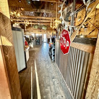 The Back 40 Taphouse Grill - a stop sign - American Near Me - Mitchell, South Dakota