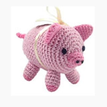 Emilia Poochie - organic piggy toy - Pet Stores Near Me - Santa Fe, New Mexico
