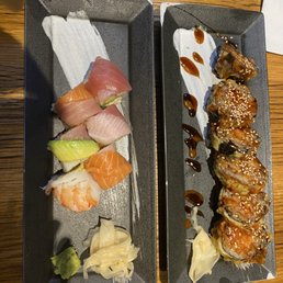 Castro roll & Rainbow roll Castro roll & Rainbow roll