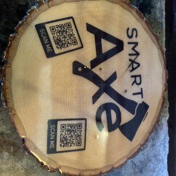 The Smart Axe - QR Codes for the Waiver - Axe Throwing Near Me - Folsom, California
