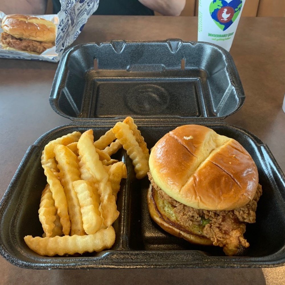 Zaxbys - The fried chicken sandwich meal deal. - Fast Food Near Me - Wallace, North Carolina