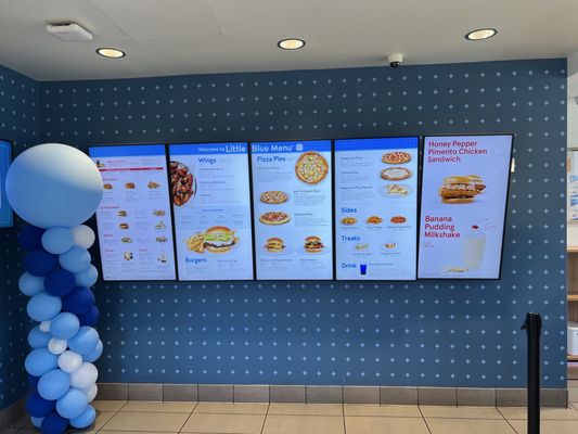 Little Blue Menu by null