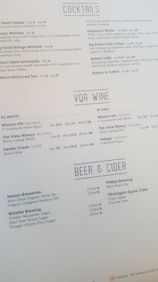 Menu photo 6 Big Feast Bistro and Catering Maple Ridge, BC