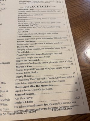 Menu photo 1 The Local Sixty-Three Watertown, CT Menu photo 1 The Local Sixty-Three Watertown, CT