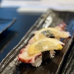 Hikari Sushi - Octopus nigiri