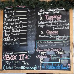 All Ways Catering & Deli - 2025 menu for the deli