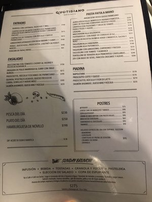 Menu photo 1 Quotidiano Buenos Aires, C