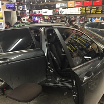 Dragon Master Auto Sound & Security - 20% tints for the homeboy's car - Car Stereo Installation Near Me - Brooklyn, New York Dragon Master Auto Sound & Security - 20% tints for the homeboy's car - Car Stereo Installation Near Me - Brooklyn, New York