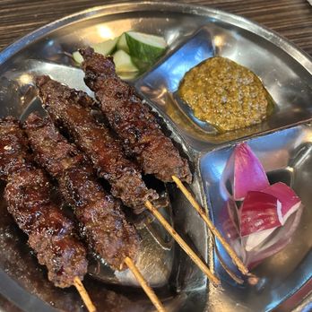 John 3:16 Malaysian Delights - Satay Beef (4 pcs) - Malaysian Near Me - Vancouver, British Columbia John 3:16 Malaysian Delights - Satay Beef (4 pcs) - Malaysian Near Me - Vancouver, British Columbia