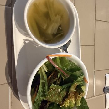 T's Thai - Side salad and soup that come with lunch special - Thai Near Me - Santa Monica, California T's Thai - Side salad and soup that come with lunch special - Thai Near Me - Santa Monica, California