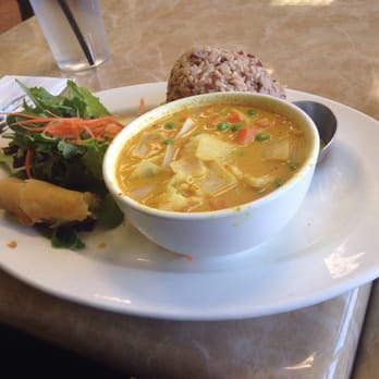 My Vegan - Yellow curry  delicious! - Thai Near Me - Pasadena, California
