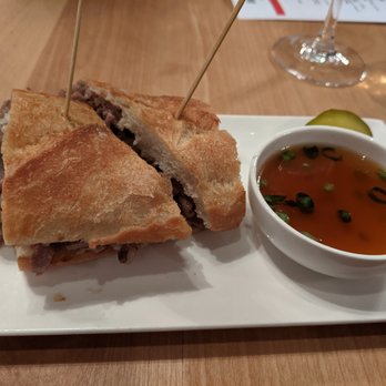 Seared - happy hour french dip - another tasty winner - Seafood Near Me - Petaluma, California Seared - happy hour french dip - another tasty winner - Seafood Near Me - Petaluma, California