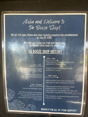 Menu photo 4 Da Booze Shop Waimea, HI Menu photo 4 Da Booze Shop Waimea, HI