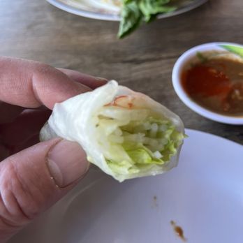 Pho Hau Restaurant - Spring rolls with iceberg lettuce as main ingredient and this soup. - Vietnamese Near Me - Lakewood, Colorado Pho Hau Restaurant - Spring rolls with iceberg lettuce as main ingredient and this soup. - Vietnamese Near Me - Lakewood, Colorado