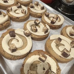 It's a Sweet Treat Day Bakery - Snickers Gourmet cookie