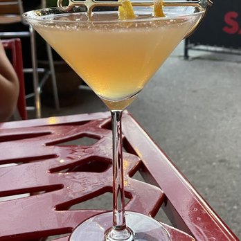 Sarto Restaurant - BLOOD ORANGE NEGRONI - Cocktail Bars Near Me - Providence, Rhode Island