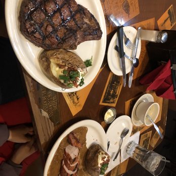 The Spudder Restaurant - Gusher (bone in ribeye) and pork tenderloin - Steakhouses Near Me - Tulsa, Oklahoma