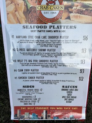 Menu photo 1 Willy T's Crab Shack Winter Garden, FL Menu photo 1 Willy T's Crab Shack Winter Garden, FL